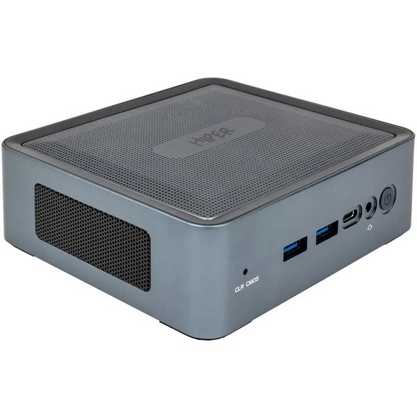 Неттоп HIPER Expertbox ED20 [ED20-I5124R16N5NSG], Intel Core i5 1240P, DDR4 16 Гб, Intel Iris Xe Graphics, 512Гб, noOS