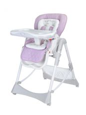 Стульчик для кормления Happy Baby William пластик/пластик/ткань лиловый/белый (от 6 мес до 36 мес)